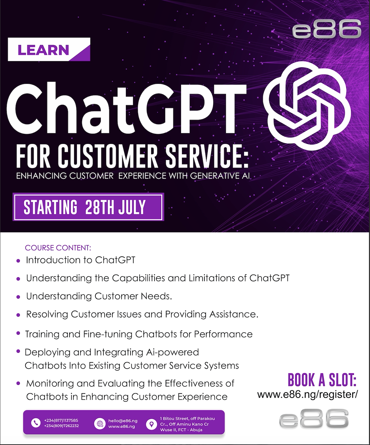 ChatGPT for Customer Service: Enhancing Customer Experience with Generative AI